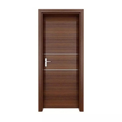 나무로 된 합판 내부의는 내부 목제문 추진을 유숙시키고, 개시를 당깁니다