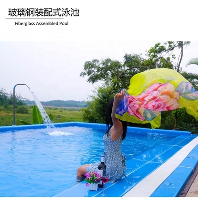 섬유유리 조립식 UPVC 창을 가진 주문을 받아서 만들어진 색깔 20FT 40FT 선적 컨테이너 수영풀