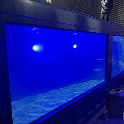 미국 미국 표준 맞춤형 색상 및 재료 컨테이너 수영장 20ft 40ft 웨이브 워터 제트 Led 라이트 포함