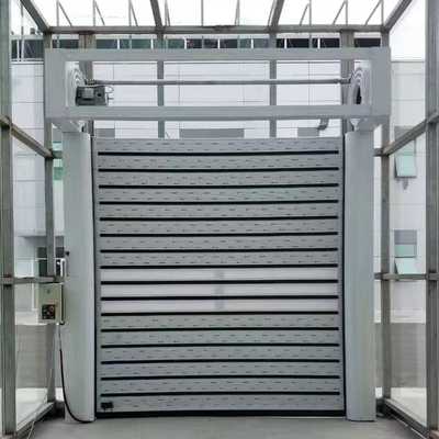 고속도 로라 덧문 알루니늄 합금 소재와 폼 절연과 주문 제작된 색깔 하드 판넬 문