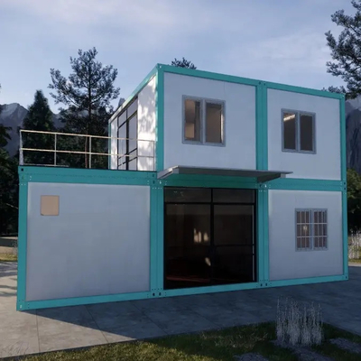 확장 Foldable Prefab 컨테이너 Homes_40ft 접는 생활 컨테이너 캐빈 폴더블 컨테이너 하우스