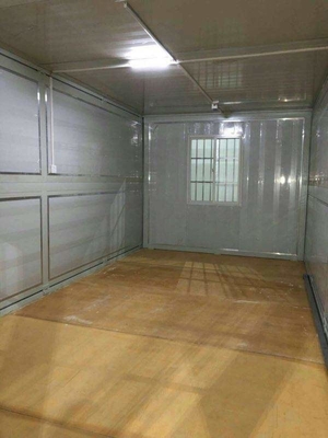 테시아 새로운 휴대용 철강 구조 컨테이너 하우스 확장 가능한 접이식 컨테이너 저장