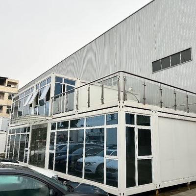 낮은 공장 가격 두 개의 스토리 컨테이너 하우스 가벼운 철강 건물 모빌 하우스