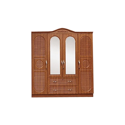 반사경과 PVC 질감 복수색 MDF 이사회 벽장 2 3 4 문 벽장