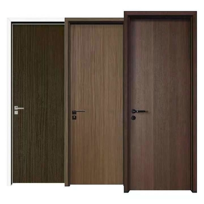 욕실을 위한 내부 단순한 현대 MDF 멜라민 목재 도어