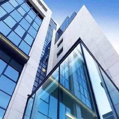 차음 사용된 알루미늄 커튼 월 6 밀리미터 내지 12 밀리미터 두께