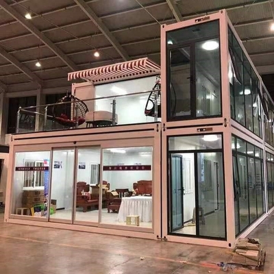 OEM ODM 움직일 수 있는 조립식 간이주택 공공 화장실 빌라 사무실 콘테이너 집