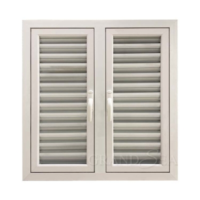 아파트 양극화 알루미늄 나코 유리창 여닫이 창 PVC UPVC 비늘창