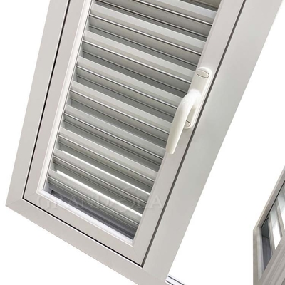 아파트 양극화 알루미늄 나코 유리창 여닫이 창 PVC UPVC 비늘창