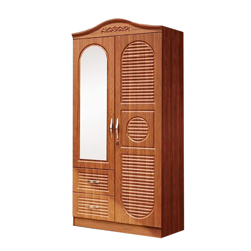 반사경과 PVC 질감 복수색 MDF 이사회 벽장 2 3 4 문 벽장