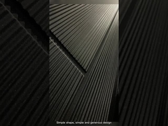 유리제 철 단 하나 문을 가진 아파트 좋은 정문 스테인리스 디자인